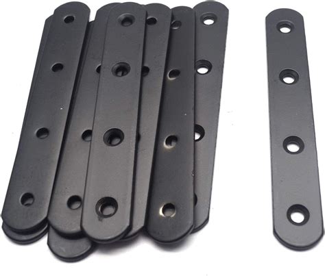 flat metal hanging brackets|rectangular metal bracket.